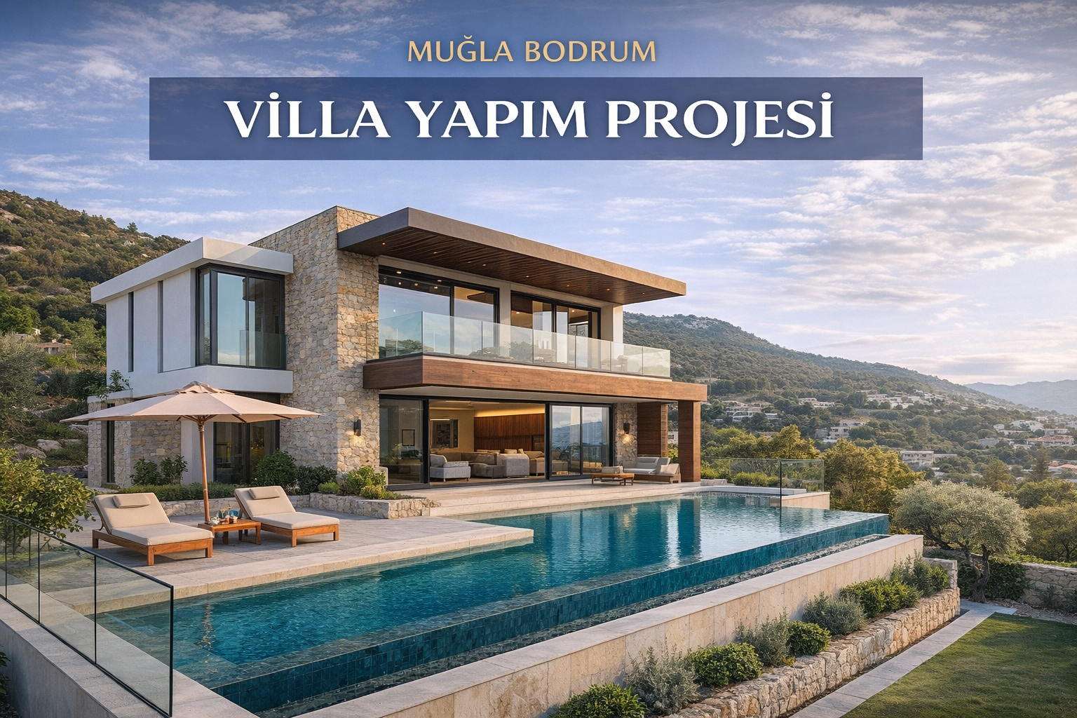 Muğla Bodrum Villa Yapım Projesi